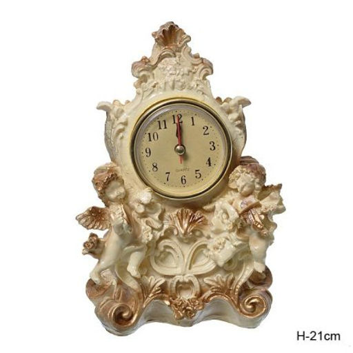 Часы статуэтка Амурчики 21 см / 8858A /уп 48/ - Галеонтрейд фото 2