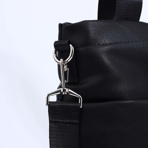 Сумка женская TEXTURA, шоппер, большой размер, цвет чёрный  фото 5