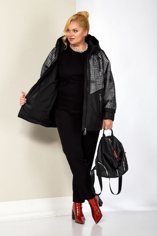 Куртка SHETTI 2196-Р чёрный