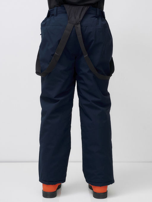 Горнолыжный костюм мужской зимний темно-синего цвета 390TS - Leifensh фото 32