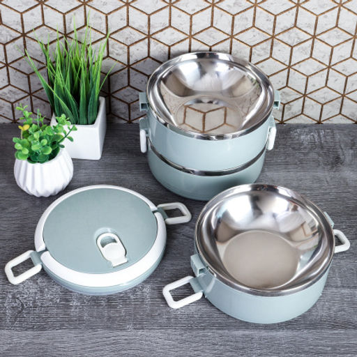 Цена за 1 шт. Ланч-бокс 3 предмета / FB-811 /уп 45/ - Галеонтрейд фото 3