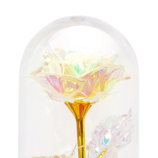 Светильник "Волшебный цветок" в коробке (желтый)