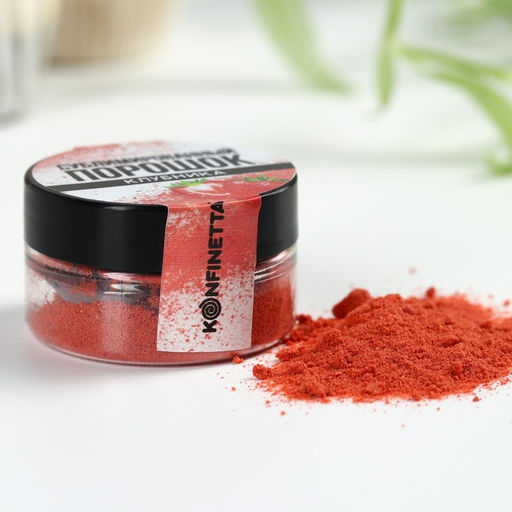 Ягодный порошок сублимированный Клубника для капкейков, куличей, шоколада, 5 гр - KONFINETTA фото 4