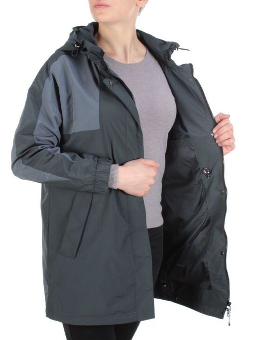 FY-215 AQUAMARINE Ветровка женская АЛИСА (65% хлопок, 35% полиэстер) - Фабричный китай фото 8