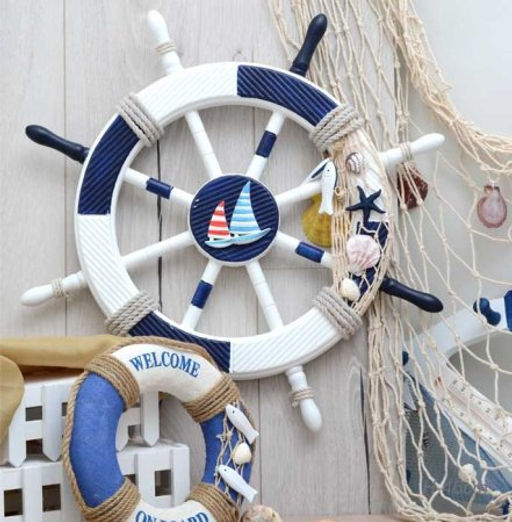 Штурвал декоративный 46 см / W29 /уп 16/ - Галеонтрейд фото 3