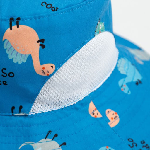 Панама детская MINAKU «Дино», синяя, размер 54