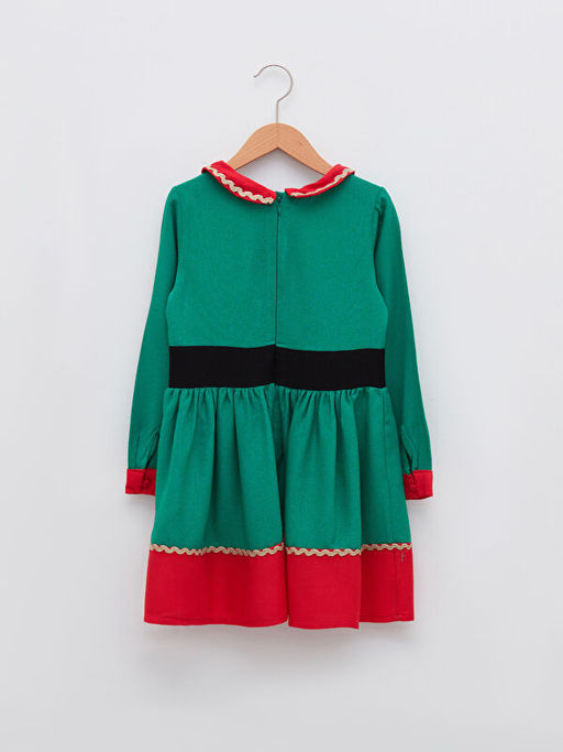 Bebe Yaka Uzun Kollu K?z ?ocuk Y?lba?? Kost?m? - Waikiki фото 2