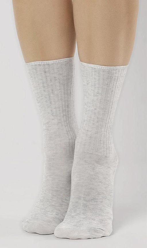 Носки Clever Д2422_меланж св.серый