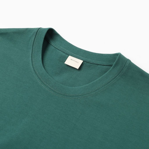 Футболка женская MINAKU, зелёная, размер 42-44