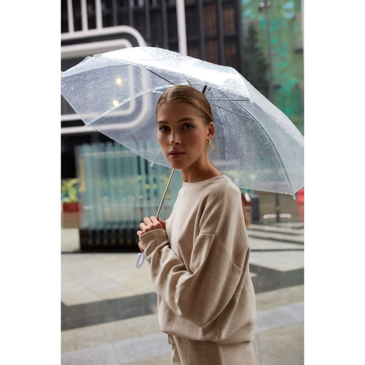 Костюм женский (джемпер, брюки) MINAKU: Casual Collection, бежевый, размер 42 (рост 170 см)