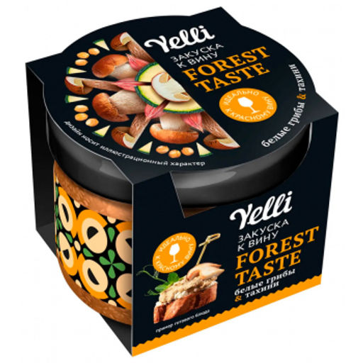 Ярм.Топпинг Forest Taste зак к вину Yelli 100г