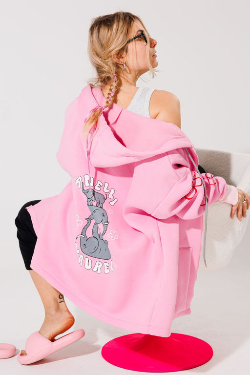 Толстовка ANELLI 1325 розовый  фото 2