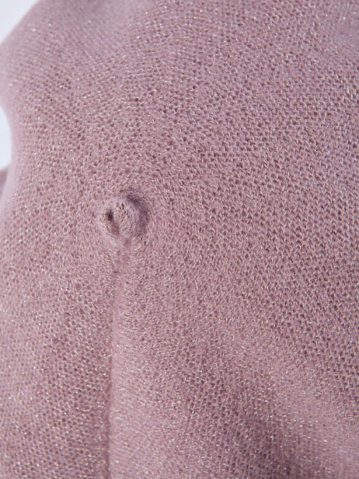 Берет жен. шерсть LB-N88704 pink/white - Labbra фото 2