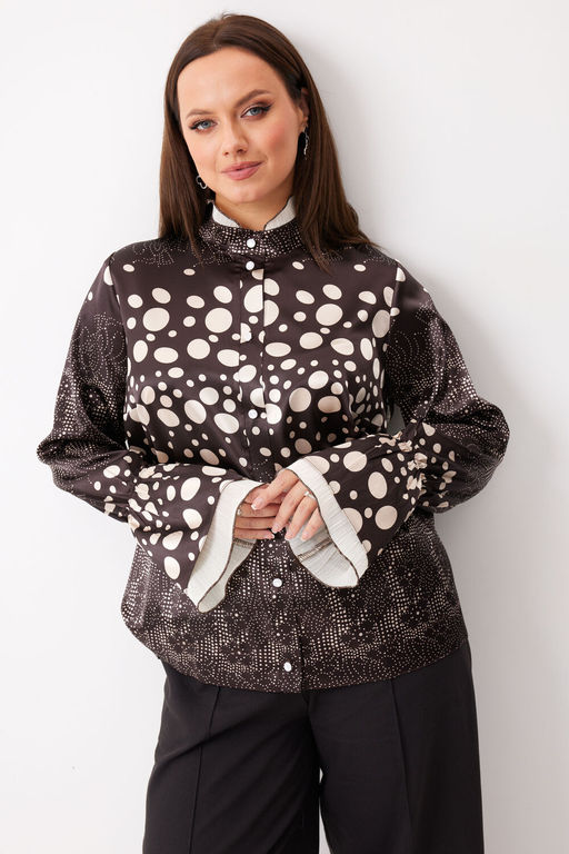 Блуза BegiModa 4145 шоколад