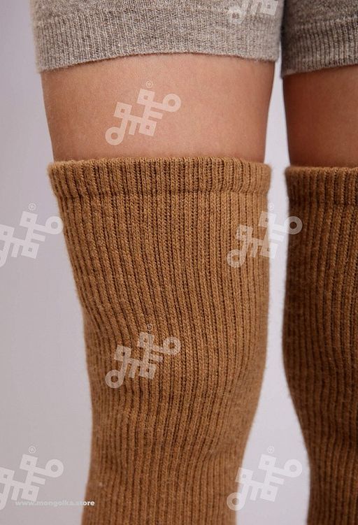 Гетры из монгольской шерсти (арт. 01136) - Mongolka фото 3