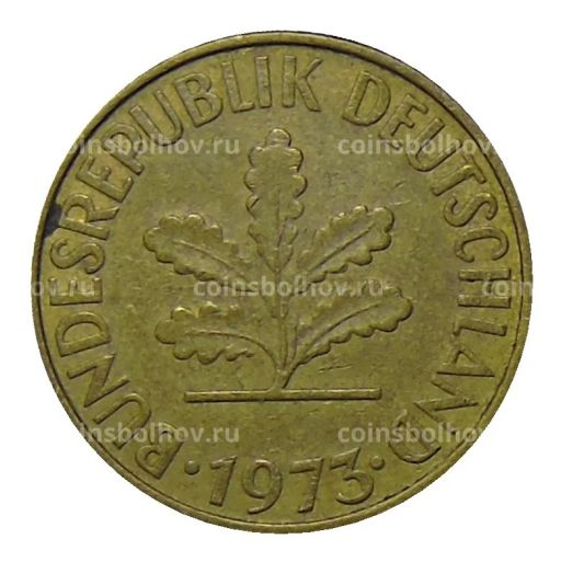 10 пфеннигов 1973 года F Германия