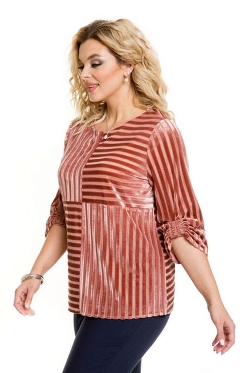 Блузка 963 персиковый - Novita фото 3