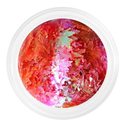 Камифубуки радужные Кленовые листочки К80 (розовый микс)