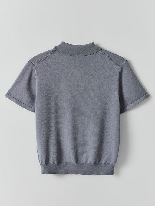 Поло для мальчиков серое - Mark formelle фото 8