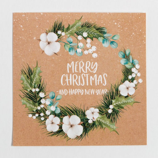 Набор подарочный новогодний «Этель» Merry Christmas: плед и аксессуары