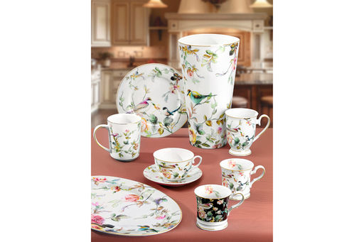 Ваза 2,4 л 16,5*12,5*28,5 см Певчие птички NEW BONE CHINA - Elan gallery фото 4