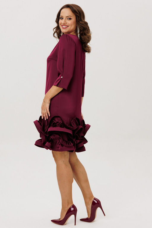 Платье Mubliz 291 бордо фото 7