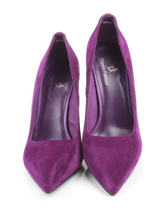 06-A88A-631MD VIOLET Туфли женские (натуральная замша)