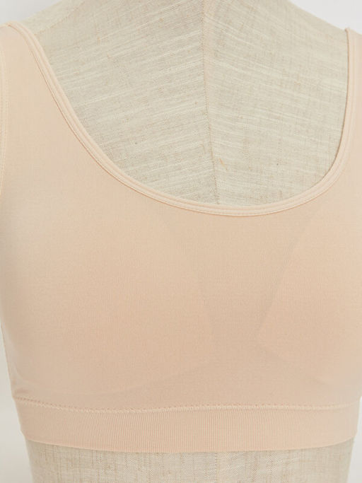 Balensiz Dolgusuz D?z Seamless Sporcu S?tyen
