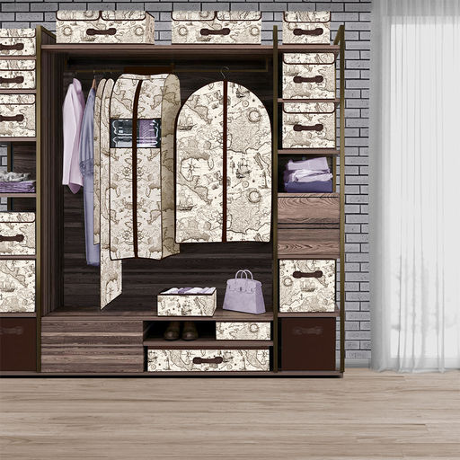 Органайзер подвесной на дверь, 3 жёстких кармана, 2 держателя, 78*33 см Valiant  фото 8