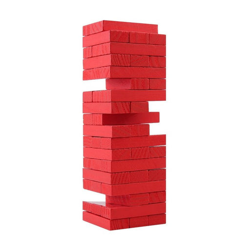 Падающая башня для пар Романтика, с фантами, 54 бруска, 18+