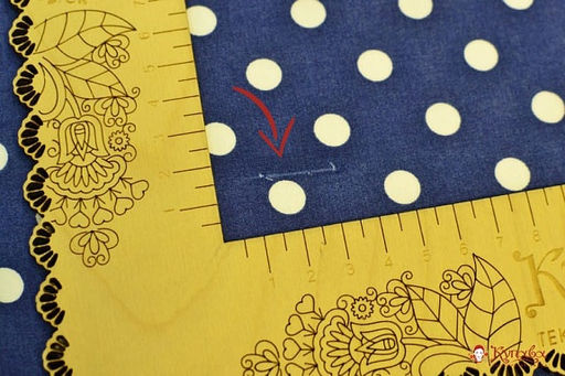 Штапель Крупный горох на джинсовом синем, ш.1.44м, вискоза-100%, 90гр/м.кв - Купава фото 4