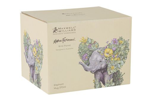 Кружка Живая планета, слоник, 0,37 л - Maxwell & Williams фото 3