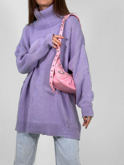 Свитер Джун (лавандовый) Турция