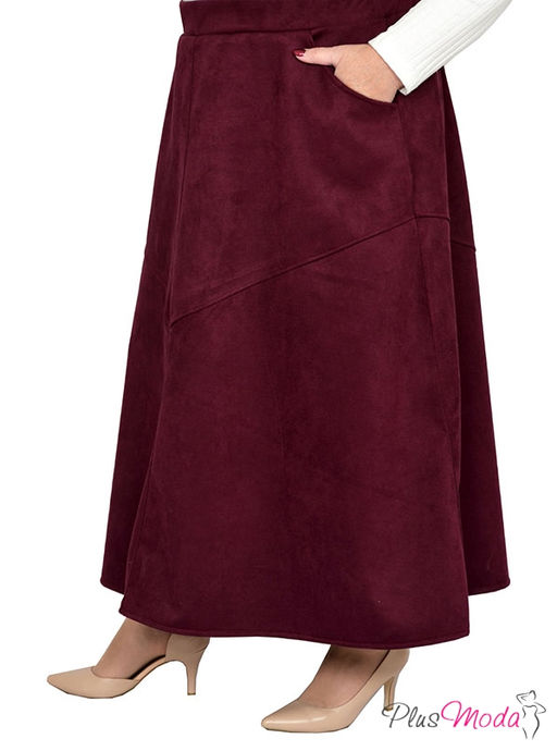 Юбка Модель №1398 размеры 44-84 - Plusmoda фото 2