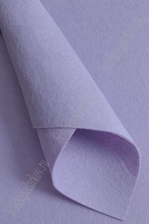 Фетр жесткий 2 мм (10 листов) SF-1944, светло-фиолетовый №109
