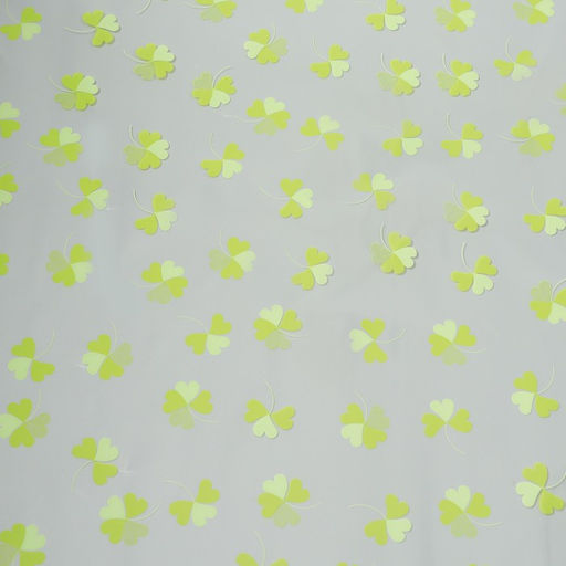Пленка цветная Клевер 70см фисташковый/салатовый - UPAK LAND фото 3