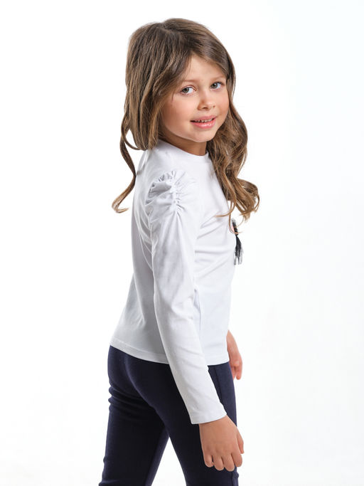 Футболка (лонгслив)	 UD 2718 белый - Mini maxi фото 8