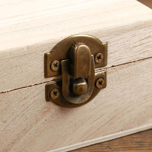 Цена за 2 шт. Шкатулка для росписи дерево «Квадрат», 8×8×5 см, МИКС