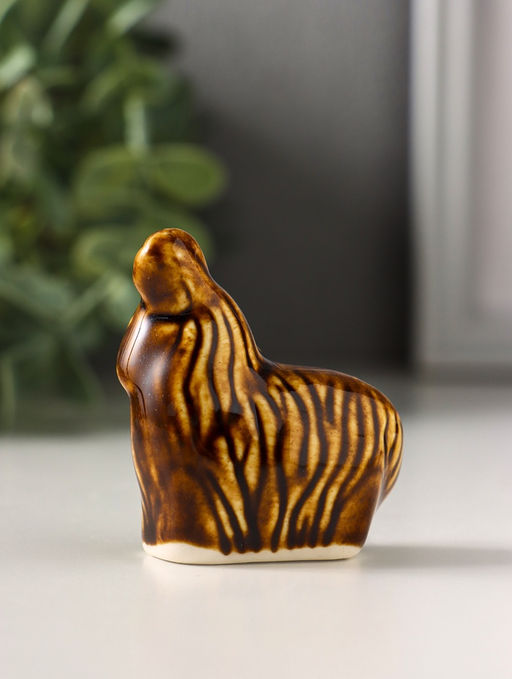 Цена за 10 шт. Фигурка фарфор «Барашек», 5.5×5×3 см, МИКС