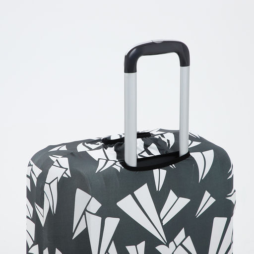 Чехол для чемодана 20, цвет чёрный - Simaland фото 4