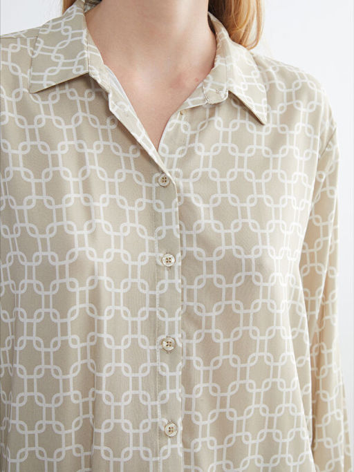 Desenli Kad?n G?mlek