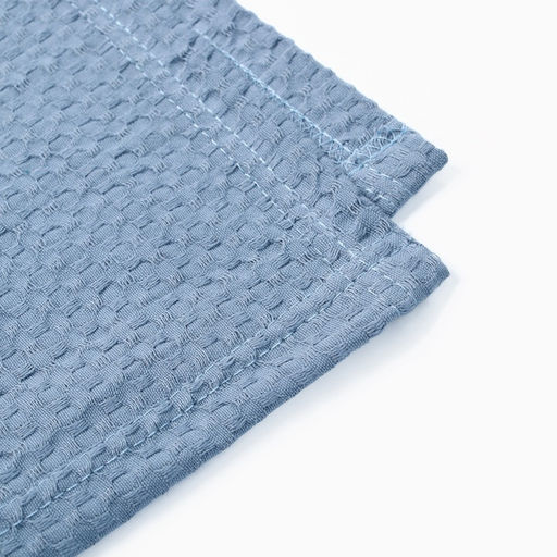 Плед вафельный «Этель» Waffle, 180×240 см, вафля 195 г/м², синий