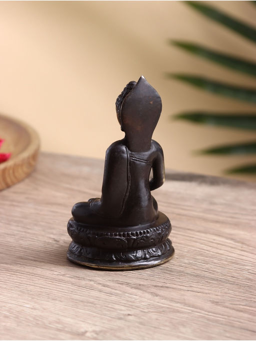 Сувенир «Будда», 8×7×13 см, бронза