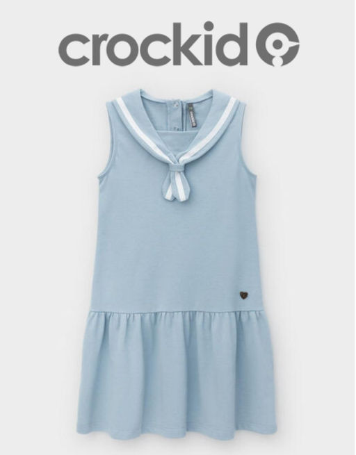 КР 5871/пыльно-синий к467 платье для дев - Crockid фото 4