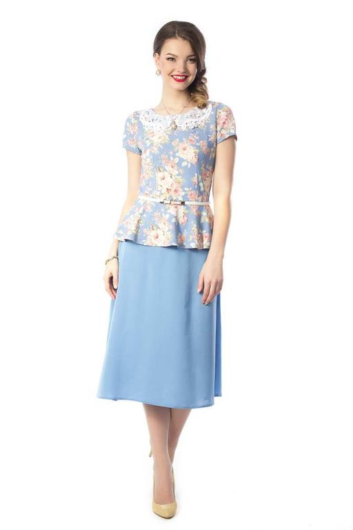 Платье П3-2606 - Wisell фото 2