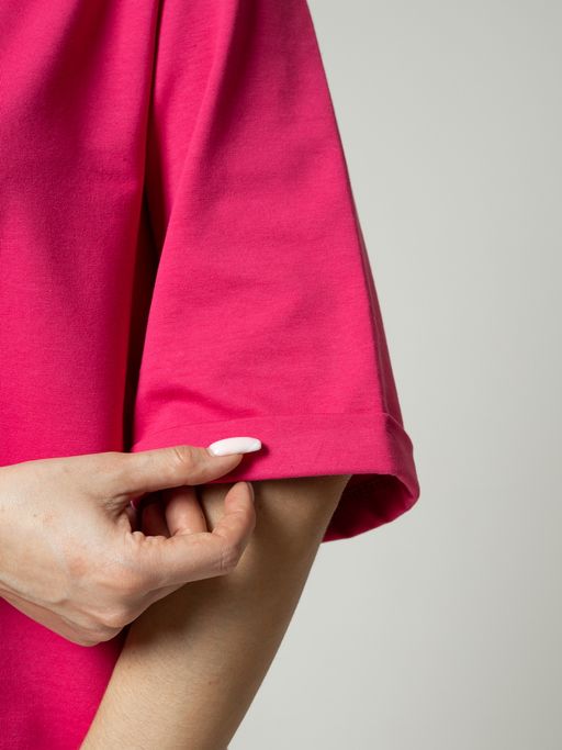 Костюм женский К-205 (футер с лайкрой) Фуксия