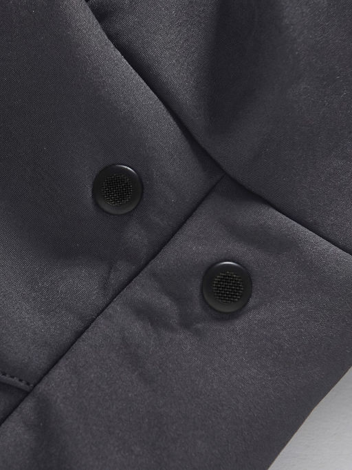 Ветровка мужская софтшелл виндстоппер с капюшоном спортивная темно-серого цвета 9615_1TC