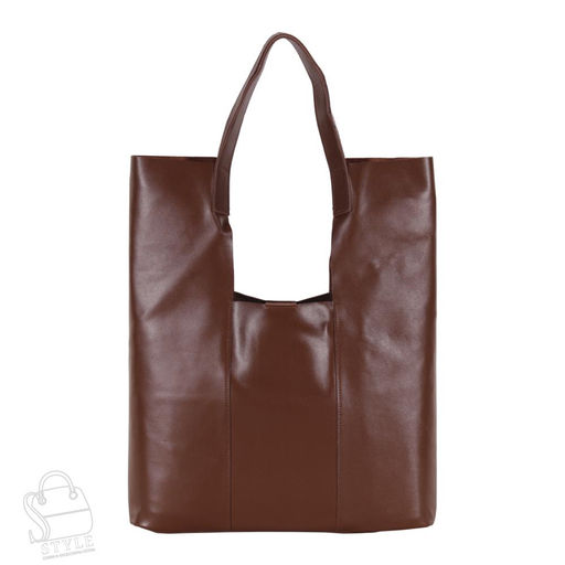 Сумка женская кожаная 9948NN brown Natale Navetta  фото 4