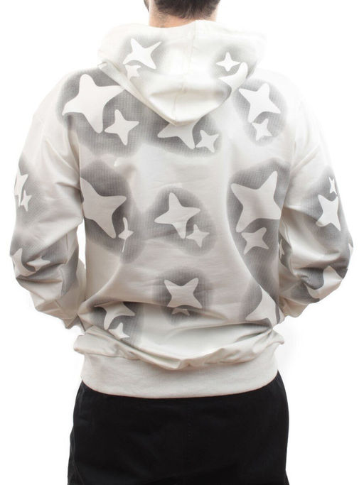 11027 WHITE Толстовка мужская (75% хлопок, 20% полиэстер, 5% спандекс)