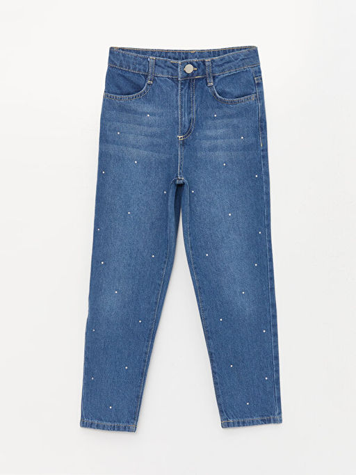 Mom Fit K?z ?ocuk Jean Pantolon